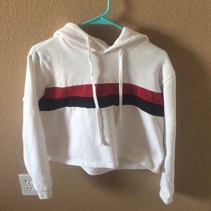 Cropped hoodie